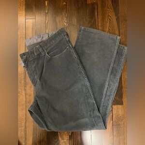(SOLD) LL Bean blue/grey corduroy jeans